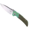 TwoSun Folding Knife Black/Green Titanium/Micarta Handle D2 Plain Edge TS369-GRN -Twosun 064662a6 1e71 4159 95d8 6854901853d5 74073.1666721477