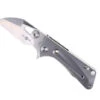 TwoSun Folding Knife Gray Titanium Handle M390 Sabertooth Plain Edge TS138 TI M390 -Twosun 0fb501c1 96ac 4bfb 95f4 3f100ccca18f 71235.1654627052
