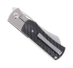 TwoSun Front Flipper Pocket Knife Titanium/Carbon Fiber Handle 14C28N Plain Edge TS333 -Twosun 43bdd31e 90c9 4107 92af a02d26c79128 32468.1642101486