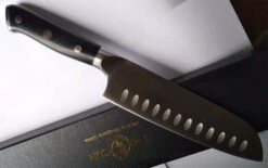 TwoSun Kitchen Santoku Chef Fixed Blade Knife Black G10 Handle 14C28N Plain Edge TS933-14C28N -Twosun 47669e8e d923 4ab4 871d 3f9b19cb57ab 98100.1624538968