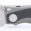 TwoSun Folding Knife Black Titanium Carbon Fiber Handle M390 Plain Edge TS264 -Twosun IMG 9919 12951.1622748333