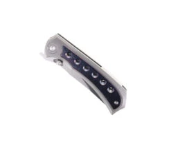 TwoSun Front Flipper Folding Knife Color Titanium Handle D2 Plain Edge TS400 -Twosun TS400 03 06879.1673301357