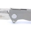 TwoSun TS88-M390 Pocket Knife Gray Titanium Alloy Handle Plain M390 Blade -Twosun TS88M390GY F 04954.1611863062