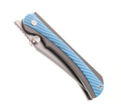 TwoSun Folding Knife Titanium/G10 Handle 14C28N Plain Edge TS283-G10 -Twosun TWOSUN 283 G10 01 37444.1689694216