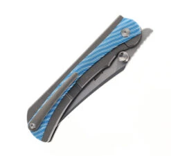 TwoSun Folding Knife Titanium/G10 Handle 14C28N Plain Edge TS283-G10 -Twosun TWOSUN 283 G10 03 06092.1689694216