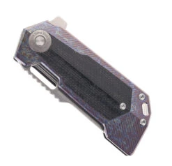 TwoSun David Chen TS500-COLOR Flipper Tanto Pocket Knife Micarta & Colored Titanium Handle 10 TwoSun David Chen TS500-COLOR Flipper Tanto Pocket Knife Micarta & Colored Titanium Handle -Twosun TWOSUN 500 D2 CLR 01 76627.1687810227