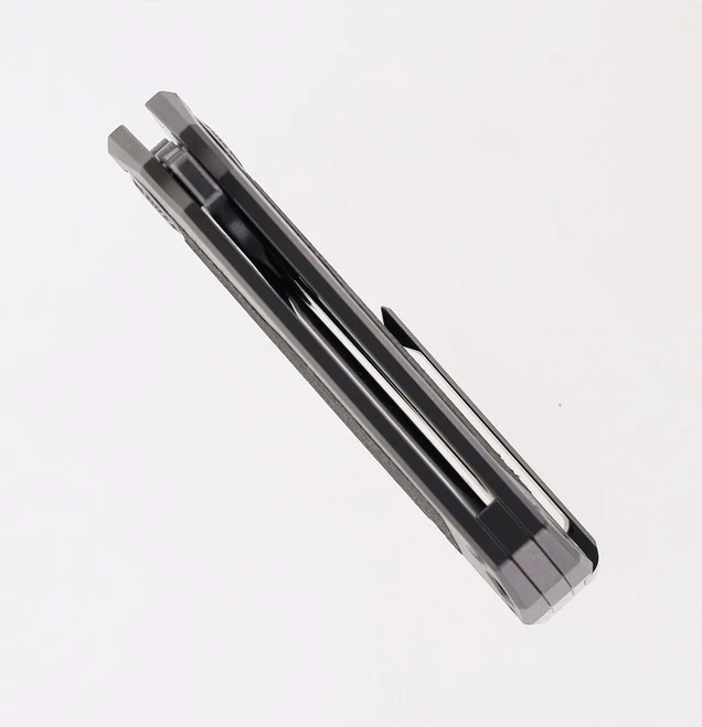 TwoSun David Chen TS500-Sand Flipper Tanto Pocket Knife Micarta & Titanium Handle 7 TwoSun David Chen TS500-Sand Flipper Tanto Pocket Knife Micarta & Titanium Handle - Image 5