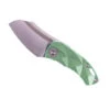 TwoSun Pocket Knife Green Titanium Handle M390 Plain Edge TS354-Green -Twosun TwoSun TS354Green 01 30291.1669749187