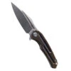 TwoSun Folding Knife Color Titanium Handle M390 Plain Edge TS220-M390-COL -Twosun TwoSun TS 220 CL 01 82055.1673470527