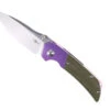 TwoSun Folding Knife Green Micarta/Purple Titanium Handle D2 Plain Edge TS369-PUR -Twosun b4d17ff5 78c2 4baa 8aef 6c02909026a3 06780.1666721486