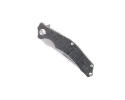 TwoSun Flipper Pocket Knife Black Micarta Handle D2 Plain Edge TS392 -Twosun bb5f6b37 9800 4227 9b76 c48c2ba91d39 32017.1649958870